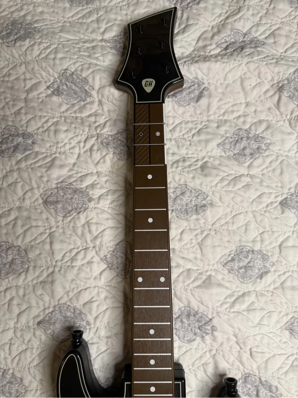 Black Guitar Controller for Video Games